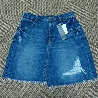 ジーナシス(JEANASIS)のJEANASIS ジーナシス デニムスカート タグ付き美品♪(ミニスカート)