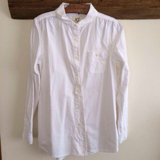 アフタヌーンティー(AfternoonTea)の丸襟ホワイトシャツ(シャツ/ブラウス(長袖/七分))