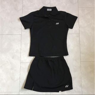 ヨネックス(YONEX)のハローマキティさん専用❗️ヨネックスレディースM☆ウェアセット☆ブラック(バドミントン)