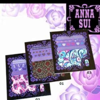 アナスイ(ANNA SUI)のアナスイ♡ネイルステッカー 01(ネイル用品)