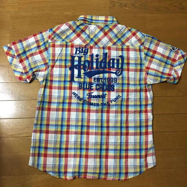 bluecross(ブルークロス)のBLUECROSS  カッターシャツ キッズ/ベビー/マタニティのキッズ服女の子用(90cm~)(Tシャツ/カットソー)の商品写真