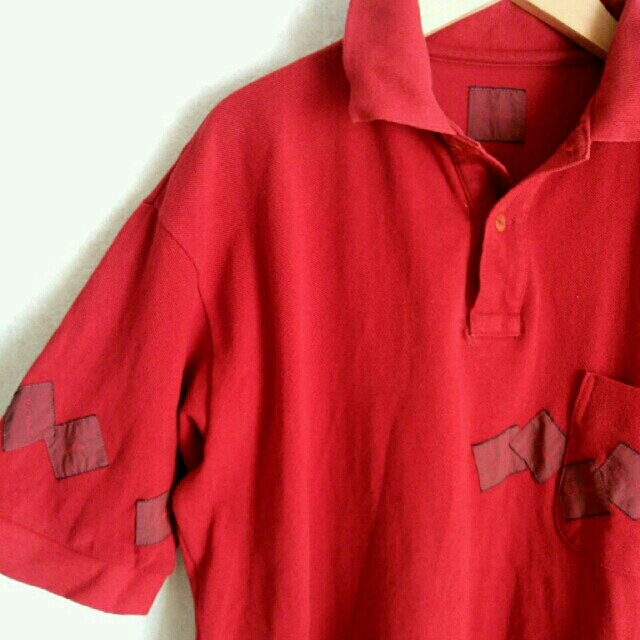 Karl Helmut - カールヘルム ワッペンつき赤いポロシャツの通販 by yuzupondot's shop｜カールヘルムならラクマ