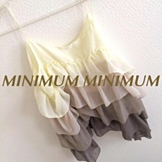 ミニマム(MINIMUM)のMINIMUM♡キャミトップス(キャミソール)