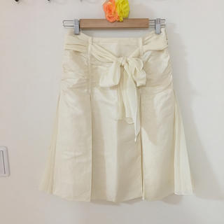 ボディドレッシングデラックス(BODY DRESSING Deluxe)の美品♡ボディドレッシング 夏素材スカート(ひざ丈スカート)