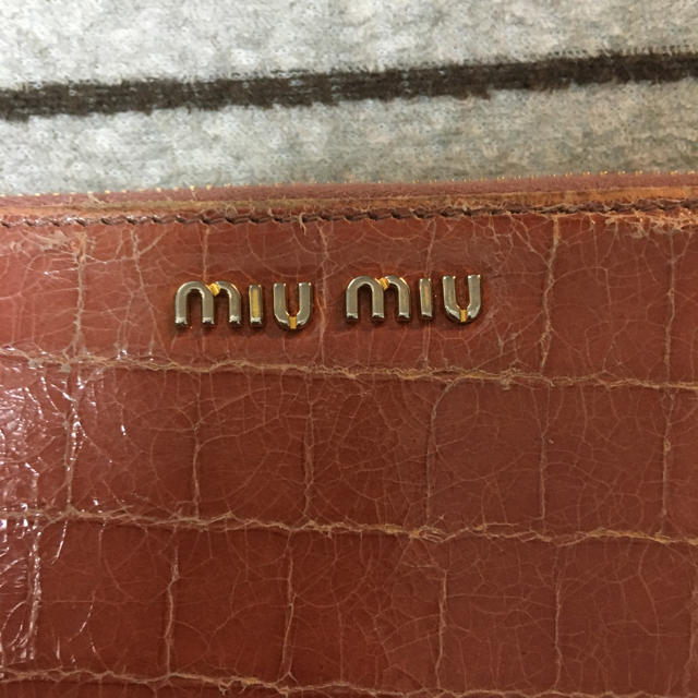 miumiu(ミュウミュウ)のミュウミュウ  長財布 メンズのファッション小物(長財布)の商品写真