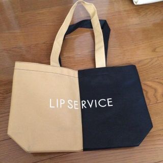 リップサービス(LIP SERVICE)のショップ袋(ショップ袋)