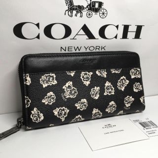 コーチ(COACH)の【新品】COACH☆花柄 長財布(財布)