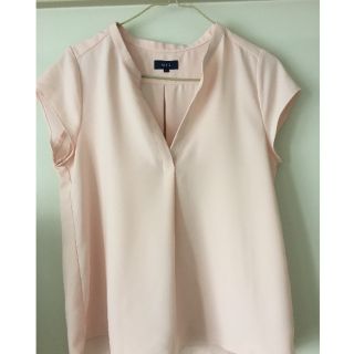 シップスフォーウィメン(SHIPS for women)のkumi様専用Vネックスキッパーブラウス (シャツ/ブラウス(半袖/袖なし))