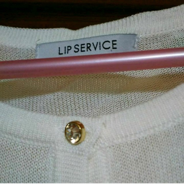 LIP SERVICE(リップサービス)のLIP SERVICE ｼﾝﾌﾟﾙｶｰﾃﾞｨｶﾞﾝ レディースのトップス(カーディガン)の商品写真