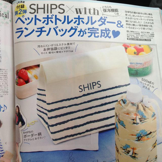 SHIPS(シップス)のSHIPS＊ランチ保冷バック レディースのバッグ(エコバッグ)の商品写真