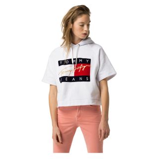 トミーヒルフィガー(TOMMY HILFIGER)の【正規品・新品・値下げ交渉可】TOMMY HILFIGER トップス 白(Tシャツ(半袖/袖なし))