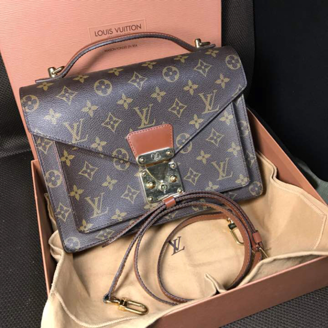 即日発送】 モンソー ルイヴィトン - VUITTON LOUIS 2way ショルダー