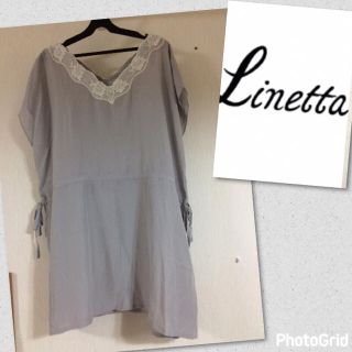 リネッタ(Linetta)の新品linetta リネッタ  レースチュニック(チュニック)