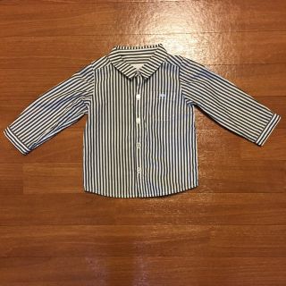 バーバリー(BURBERRY)のBURBERRY 長袖 シャツ ストライプ 80(シャツ/カットソー)