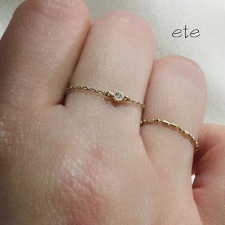 エテ(ete)のete(リング(指輪))