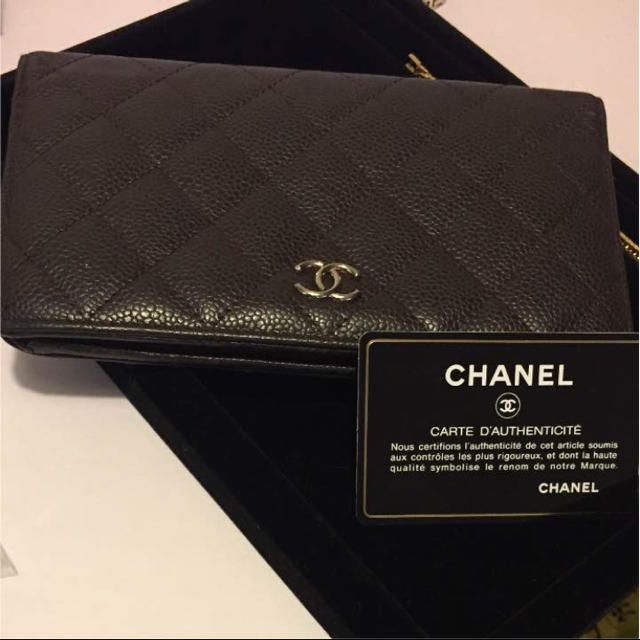 CHANEL(シャネル)の専用！確実正規品CHANEL長財布 レディースのファッション小物(財布)の商品写真