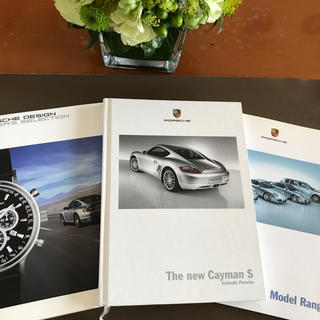 ポルシェ(Porsche)のポルシェ カタログ  モデルレンジカタログ ケイマンS ポルシェデザイン(カタログ/マニュアル)