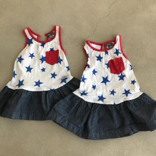 ベビーギャップ(babyGAP)のntさま専用   星☆ワンピ(ワンピース)