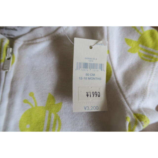 babyGAP(ベビーギャップ)のbaby gap ロンパース 新品 80 12-18 キッズ/ベビー/マタニティのベビー服(~85cm)(ロンパース)の商品写真