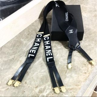 シャネル(CHANEL)のナッツ様♥専用♥本物♥美品♥CHANEL♥サスペンダー♥シュプリーム♥(リュック/バックパック)