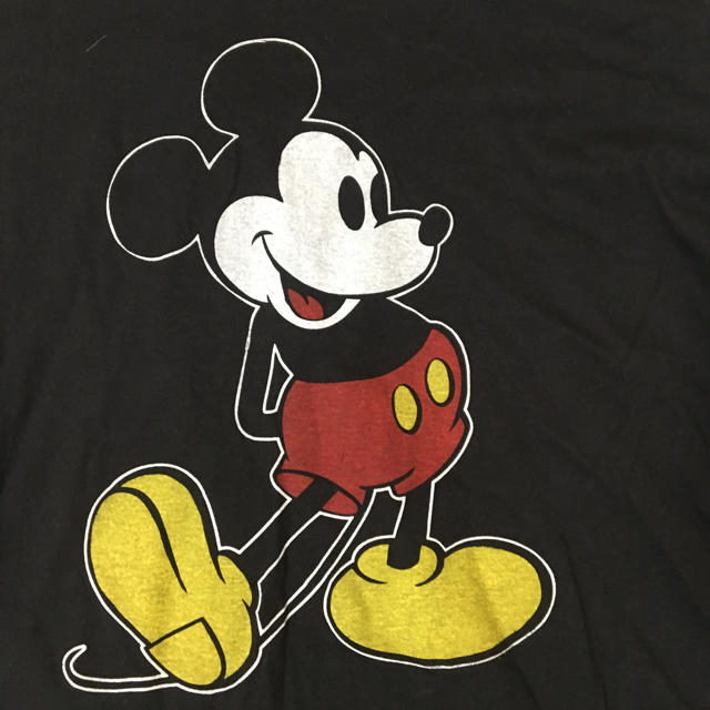 Disney ミッキー 黒 Tシャツの通販 By Shop ディズニーならラクマ