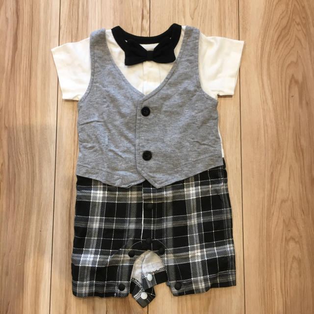 おめかし用に♡ キッズ/ベビー/マタニティのベビー服(~85cm)(ロンパース)の商品写真