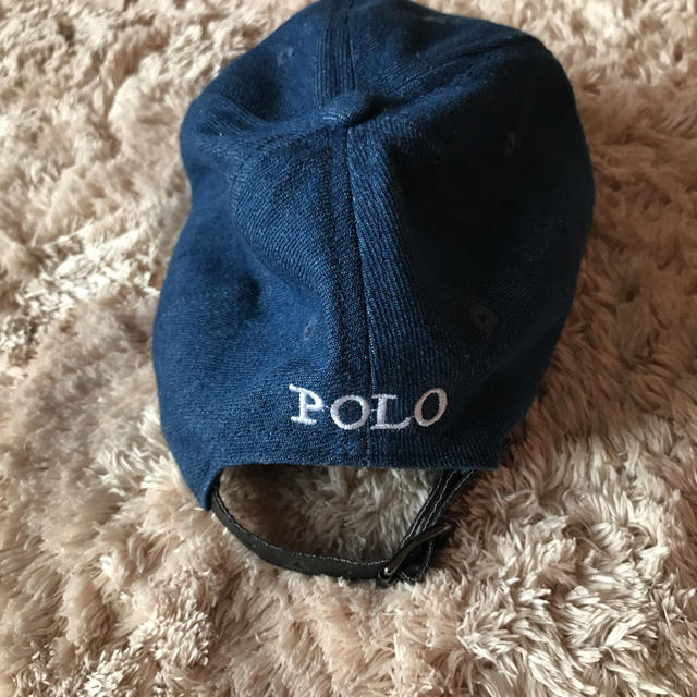 POLO RALPH LAUREN(ポロラルフローレン)のPolo Ralph Lauren デニム地ベースボールキャップ☆値下げしました レディースの帽子(キャップ)の商品写真