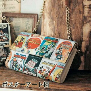 ディズニー(Disney)の新品❗ ディズニーポスターアート柄2wayバッグ(ショルダーバッグ)