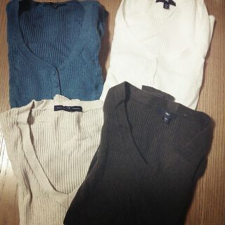 ギャップ(GAP)のGAP ニットカットソー(カットソー(長袖/七分))