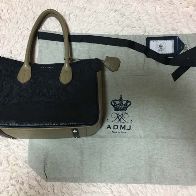 ADMJ バイカラーバック ADMJ バイカラーバック