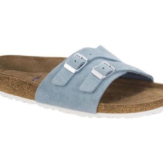 ビルケンシュトック(BIRKENSTOCK)のBIRKENSTOCK ビルケンシュトック サンダル 新作 今季 ライトブルー(サンダル)