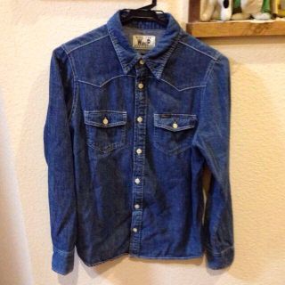 ダブルクローゼット(w closet)のデニムシャツ*°(シャツ/ブラウス(長袖/七分))