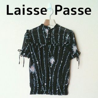 レッセパッセ(LAISSE PASSE)のシフォンブラウス(シャツ/ブラウス(半袖/袖なし))