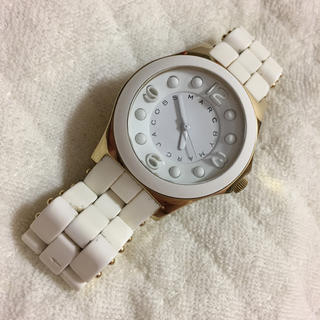 マークバイマークジェイコブス(MARC BY MARC JACOBS)のマークバイマークジェイコブス☆腕時計☆ホワイト(腕時計)