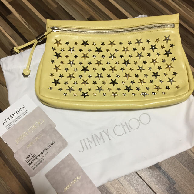 JIMMY CHOO(ジミーチュウ)の【ゆきたろ様専用】新品未使用 ジミーチュウ クラッチバッグ レディースのバッグ(クラッチバッグ)の商品写真