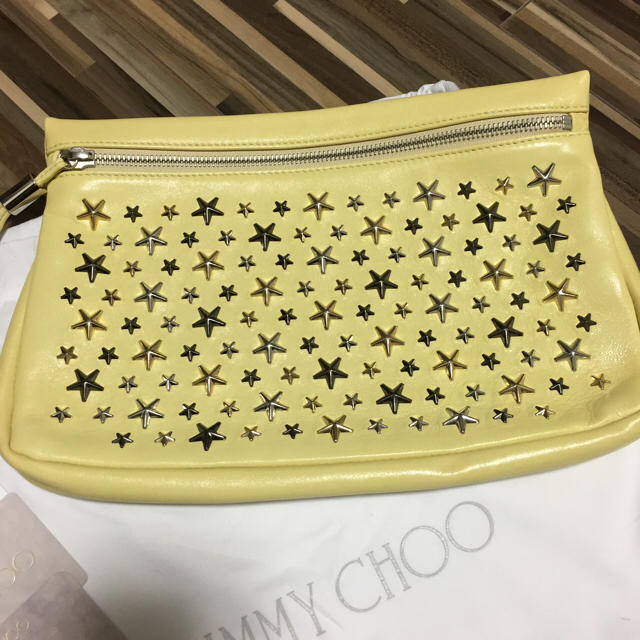 JIMMY CHOO(ジミーチュウ)の【ゆきたろ様専用】新品未使用 ジミーチュウ クラッチバッグ レディースのバッグ(クラッチバッグ)の商品写真