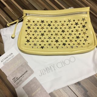 ジミーチュウ(JIMMY CHOO)の【ゆきたろ様専用】新品未使用 ジミーチュウ クラッチバッグ(クラッチバッグ)