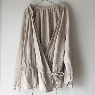 ネストローブ(nest Robe)のnest robe リネン カシュクール トップス(シャツ/ブラウス(長袖/七分))