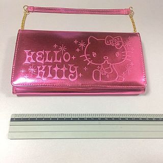 キティー 長財布 メタルピンク 値下げ(財布)