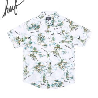 ハフ(HUF)のHUF【ハフ】 アロハシャツ WHITE 新品送料無料税込 超特価品(シャツ)