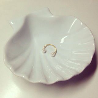 twin pearl ring 2(リング(指輪))