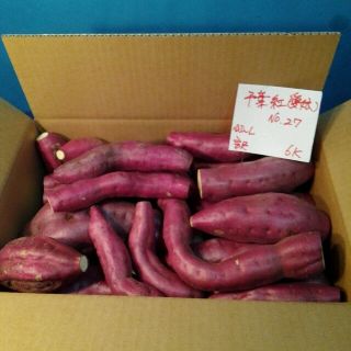 超お得‼　訳あり☆限定品☆サツマイモの千葉紅Ｂ品目一杯詰めとオマケ付き野菜です。(野菜)