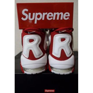 シュプリーム(Supreme)のxyx様用　Supreme Nike Air More Uptempo Red①(スニーカー)