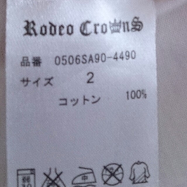 RODEO CROWNS(ロデオクラウンズ)のrodeocrowns Tシャツ レディースのトップス(Tシャツ(半袖/袖なし))の商品写真