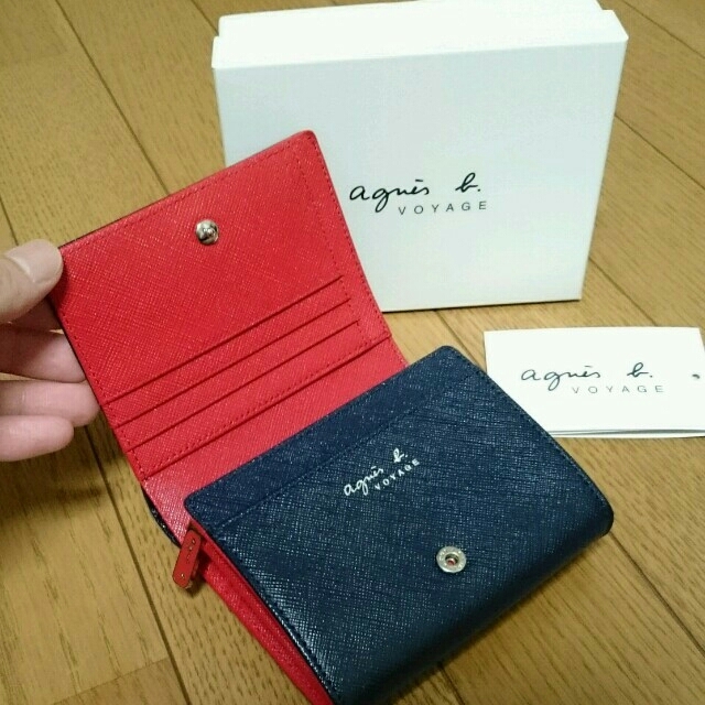 アニエスベー　ａｇｎèｓ ｂ．　２つ折財布　新品未使用品