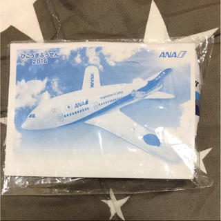 【新品】ANA非売品 子供用おもちゃ 飛行機風船(知育玩具)