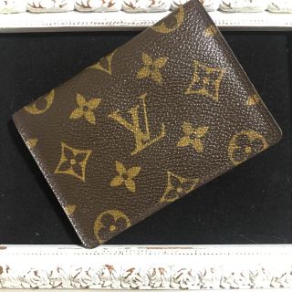 ルイヴィトン(LOUIS VUITTON)の【お値下げしました】ルイヴィトン パスケース(名刺入れ/定期入れ)