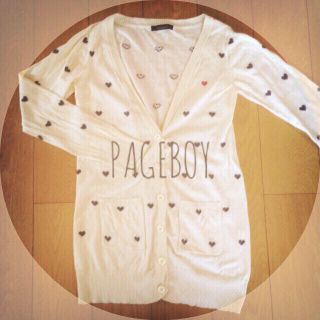 ページボーイ(PAGEBOY)のPAGEBOY ロングカーディガン(カーディガン)