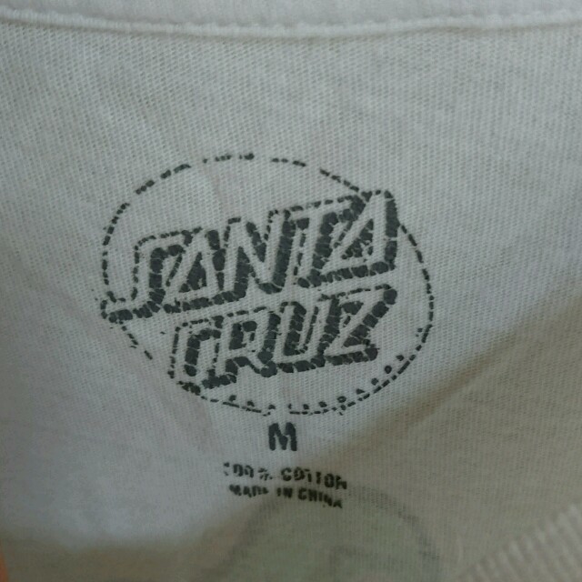 サンタクルーズ 白Ｔシャツ メンズのトップス(Tシャツ/カットソー(半袖/袖なし))の商品写真