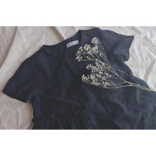 ザラキッズ(ZARA KIDS)のzara キッズ kids フリルトップス(Tシャツ/カットソー)